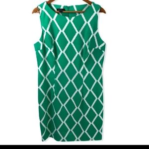 Alyx Mod Geometric Dress 60's style Sz 16 Shift